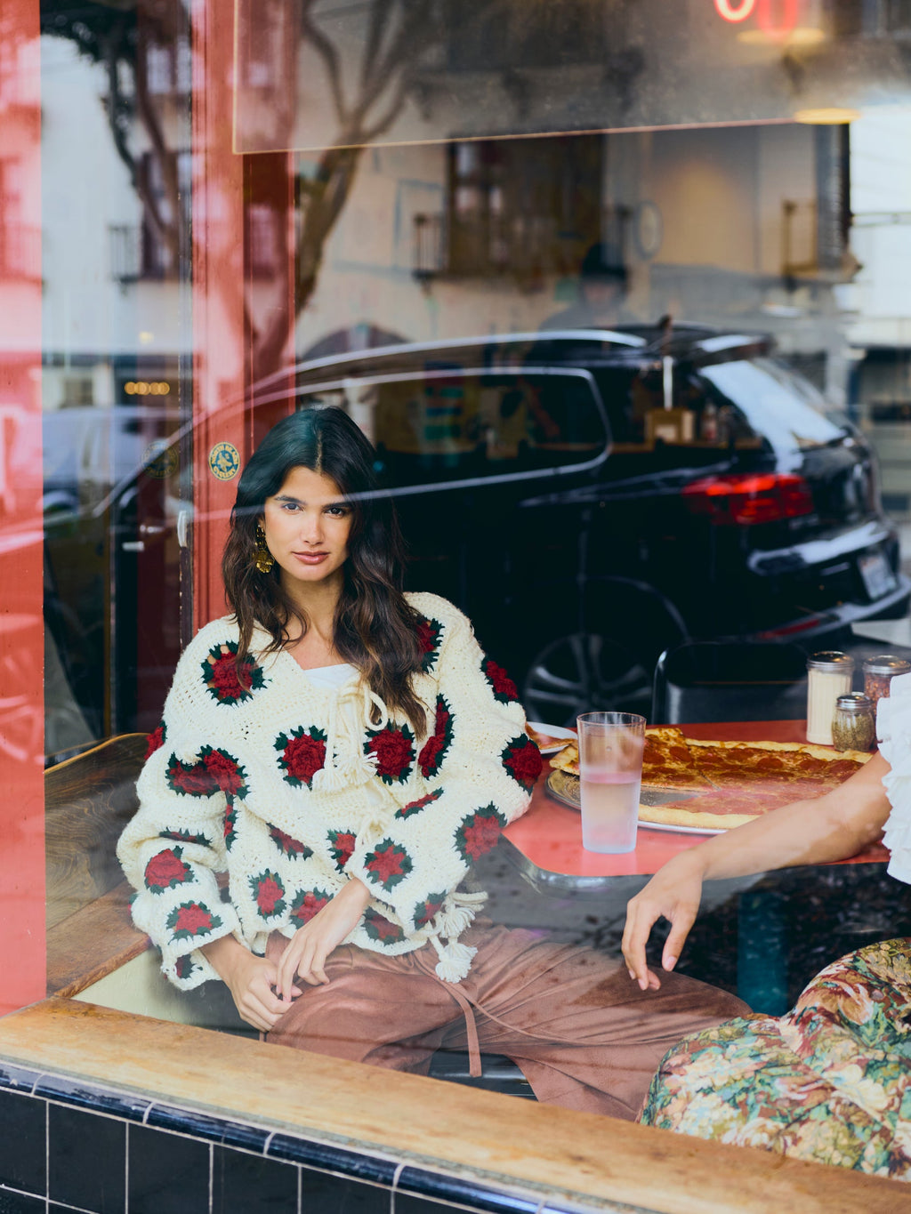 Round Top Sweater Jacket