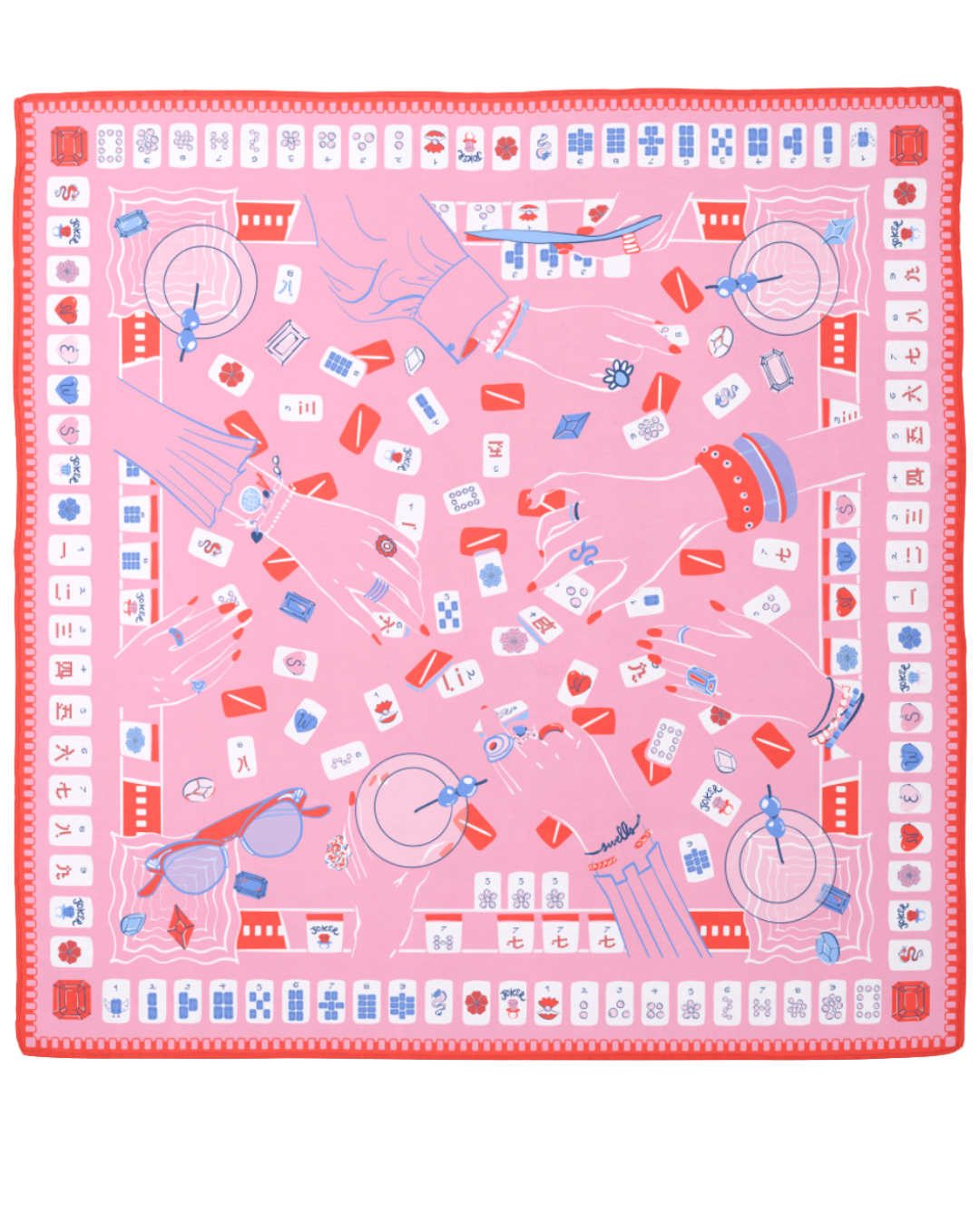 Mahjong Scarf