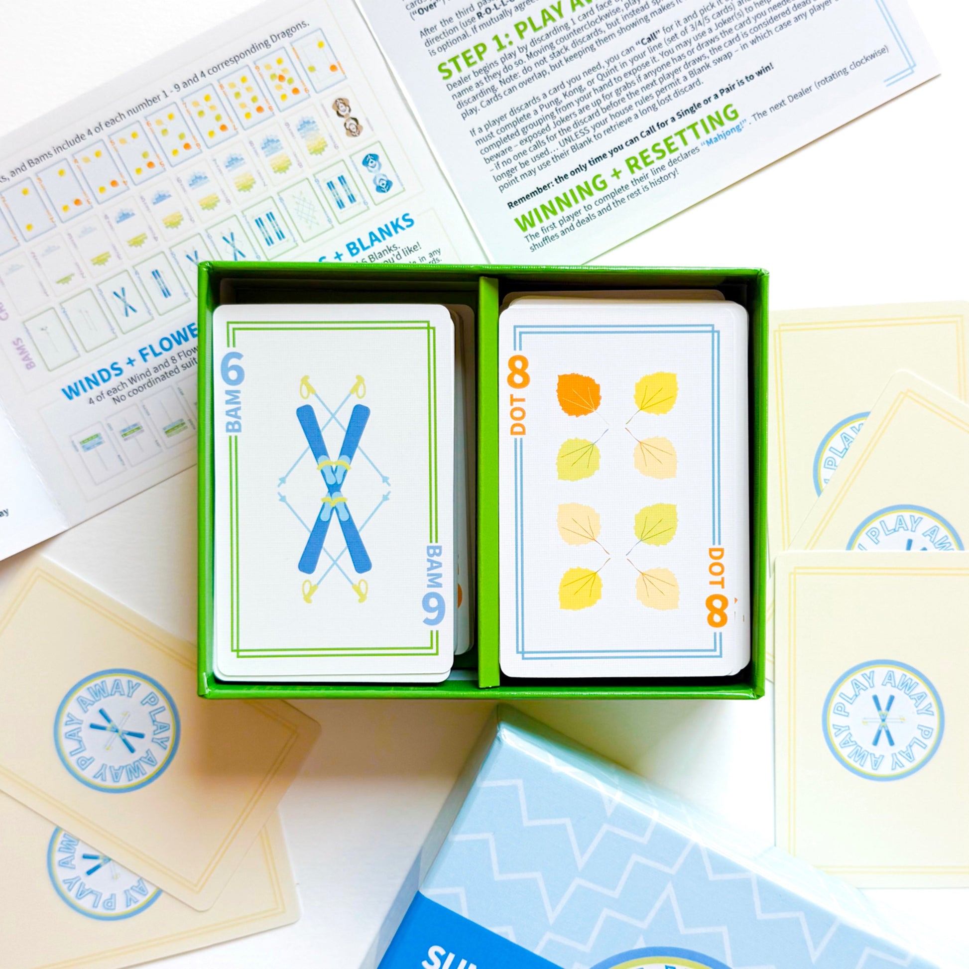 Play Away Mahjong Cards: Summit Edition