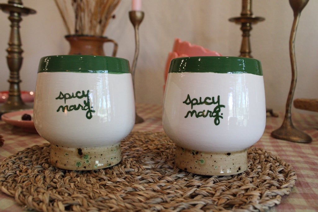 Ranch Style "spicy marg" Cups/Collection of Two