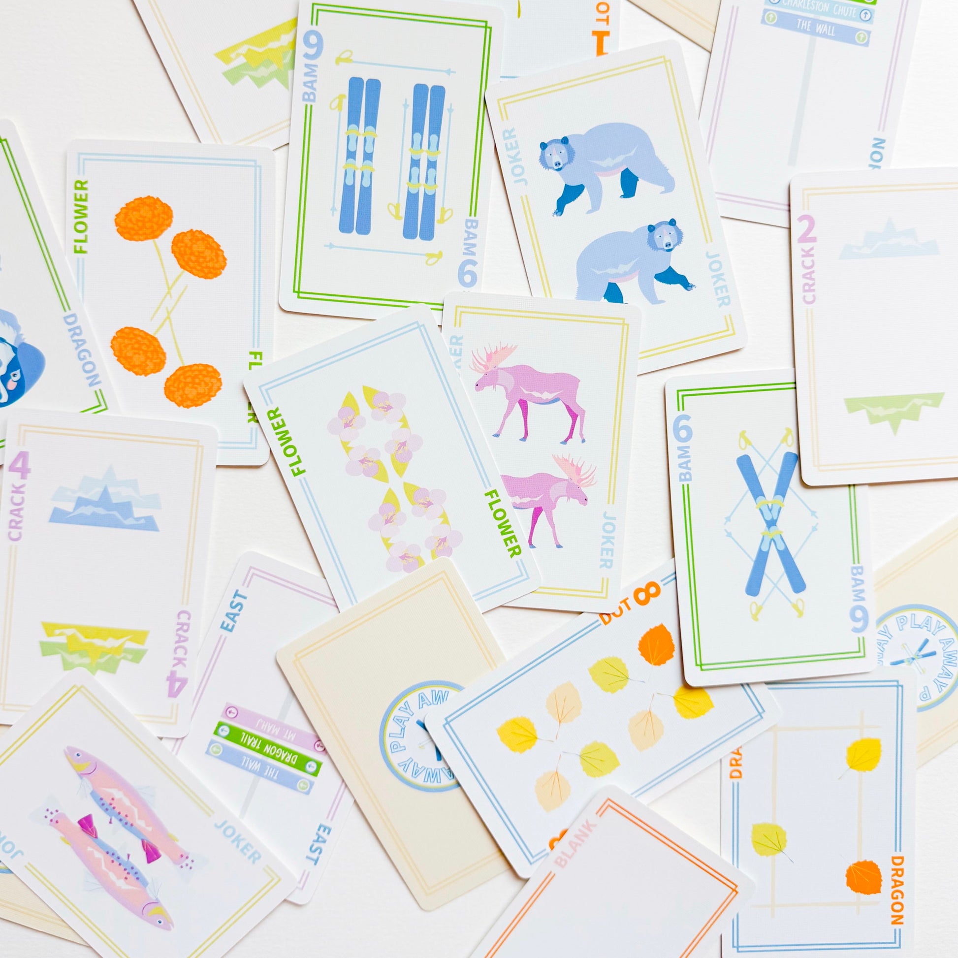 Play Away Mahjong Cards: Summit Edition