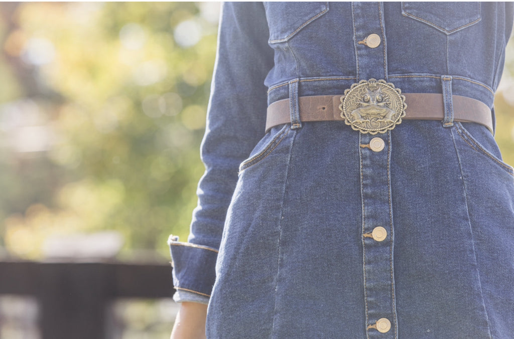 Burnt Orange & Bourbon Reversible Leather Belt | 3cm