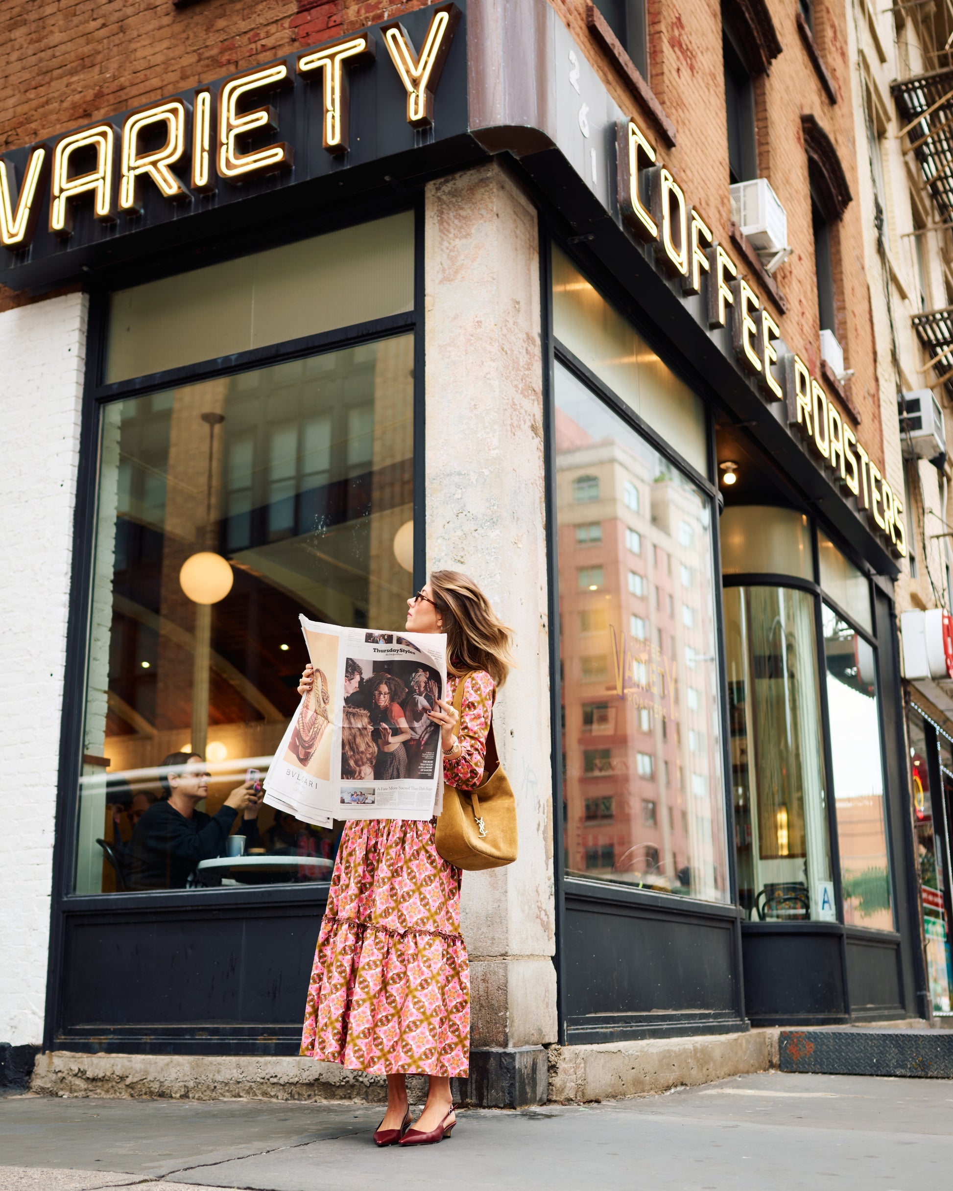 Banyan Long Sleeve Dress - Farmhouse Pink