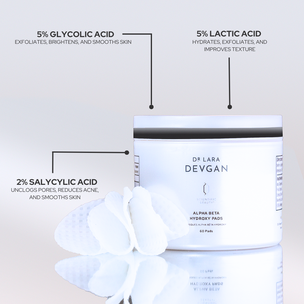 Alpha Beta Hydroxy Pads