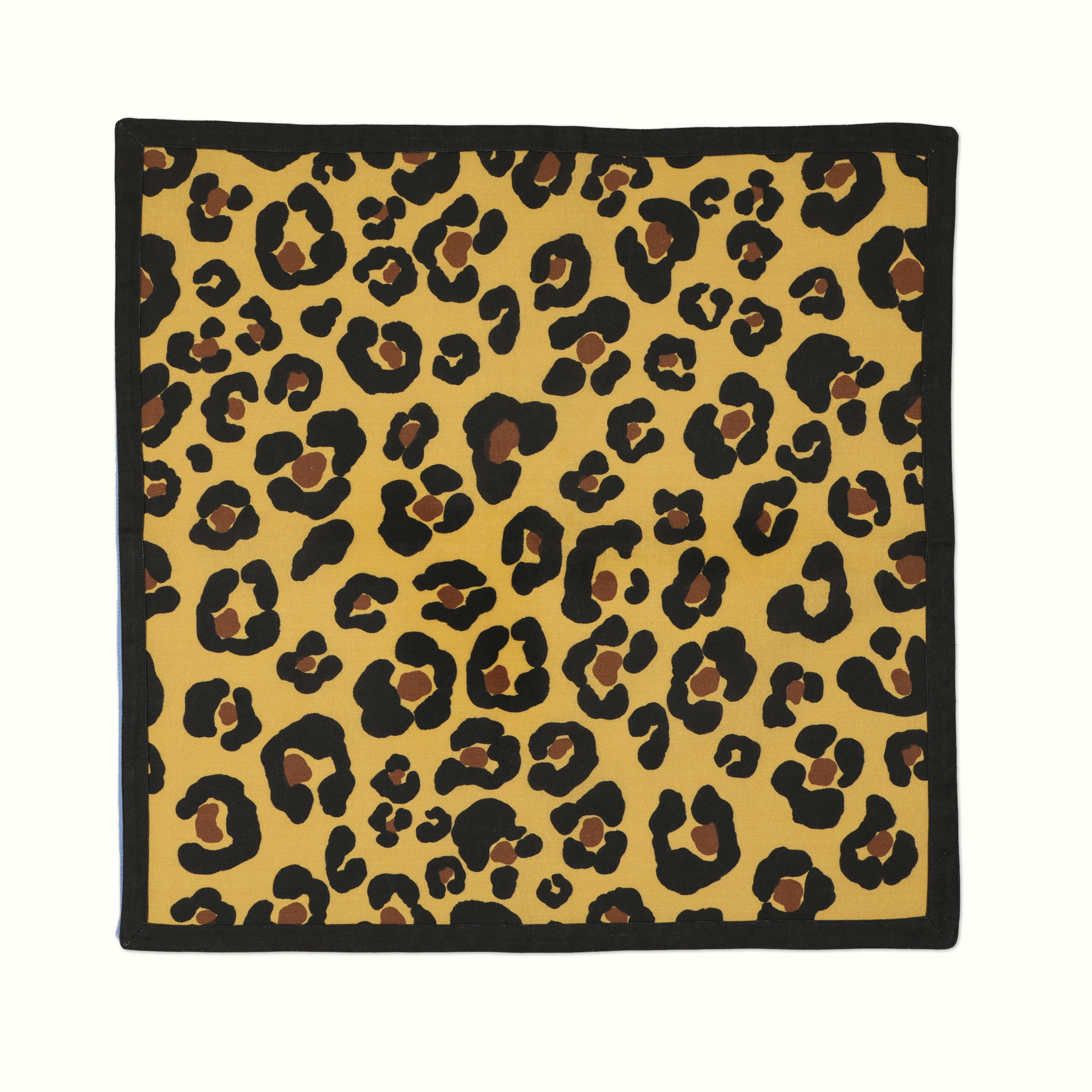 Animal Print Cotton Dinner Napkins