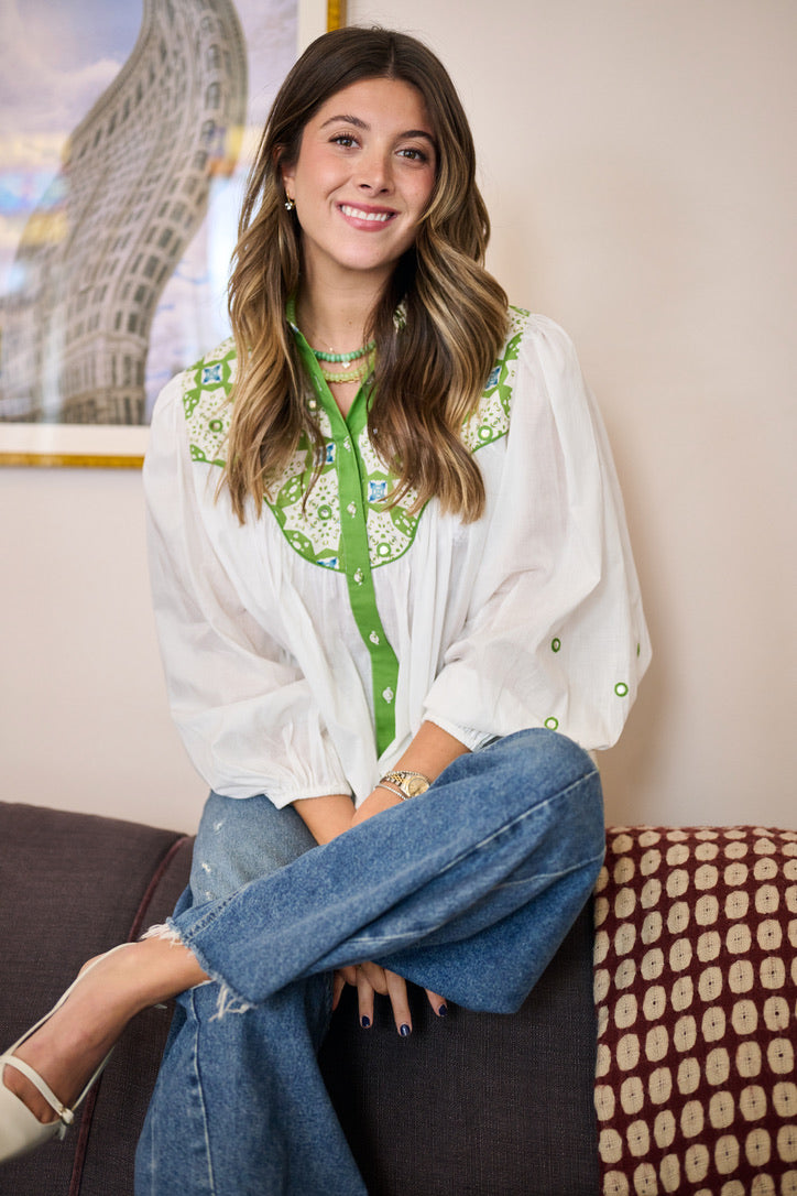 Western Blouse - Maria Green