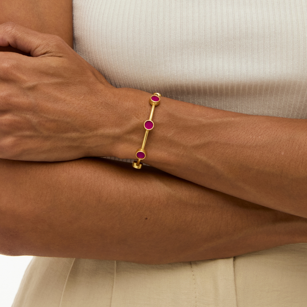 Kaia Multi-Bezel Cuff