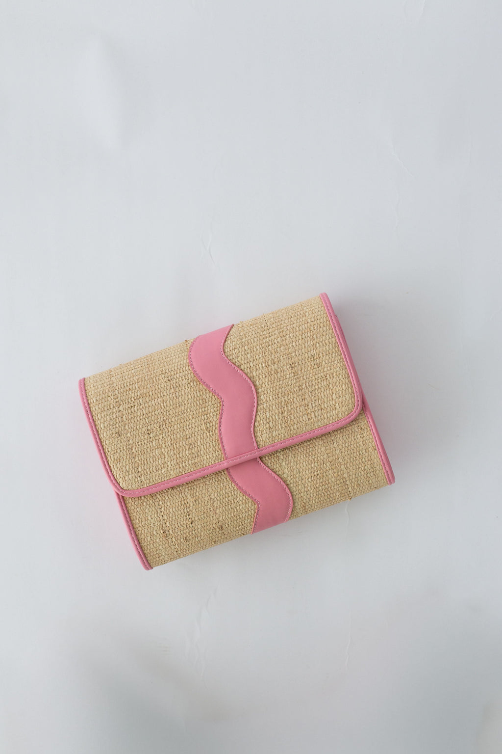 Allie Clutch - Rattan