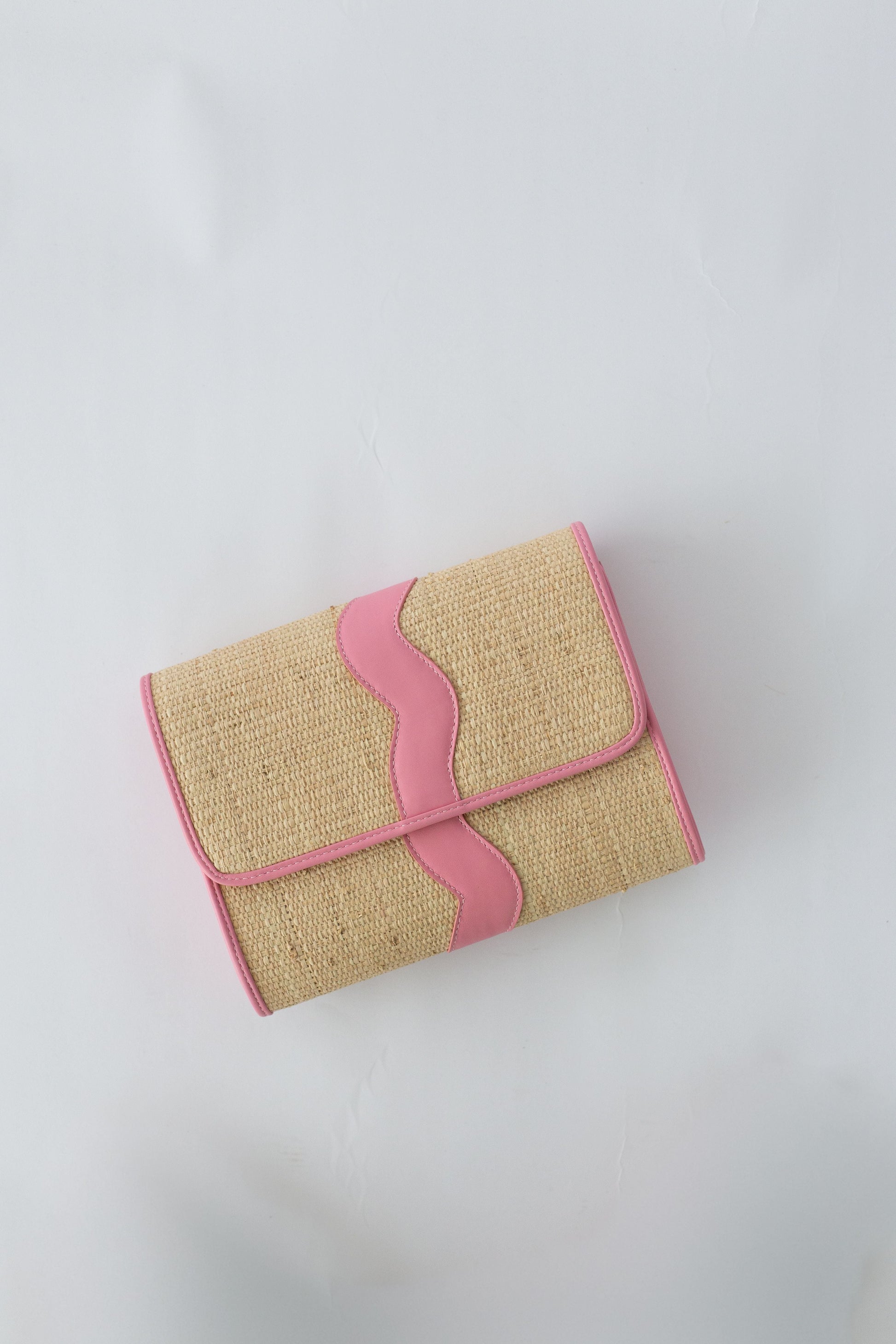 Allie Clutch - Rattan