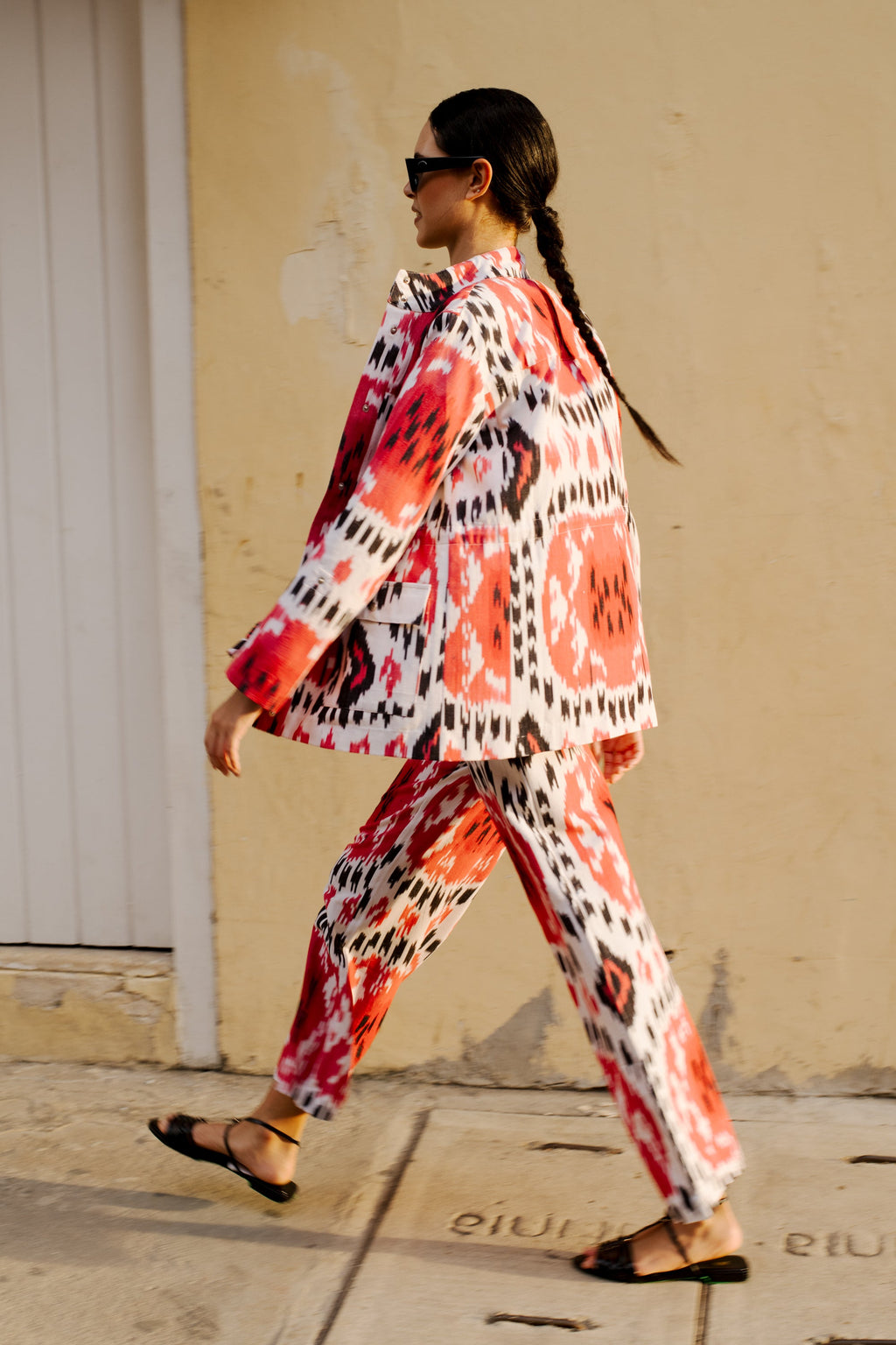 Red Rainbow Trousers