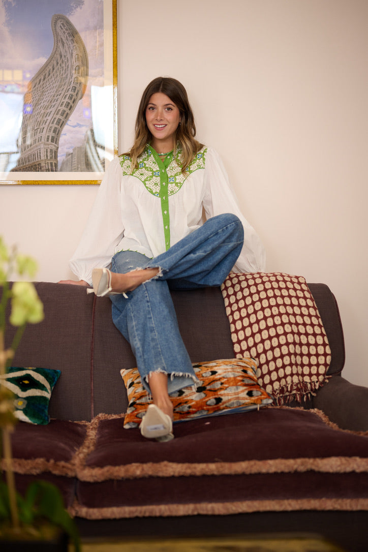 Western Blouse - Maria Green