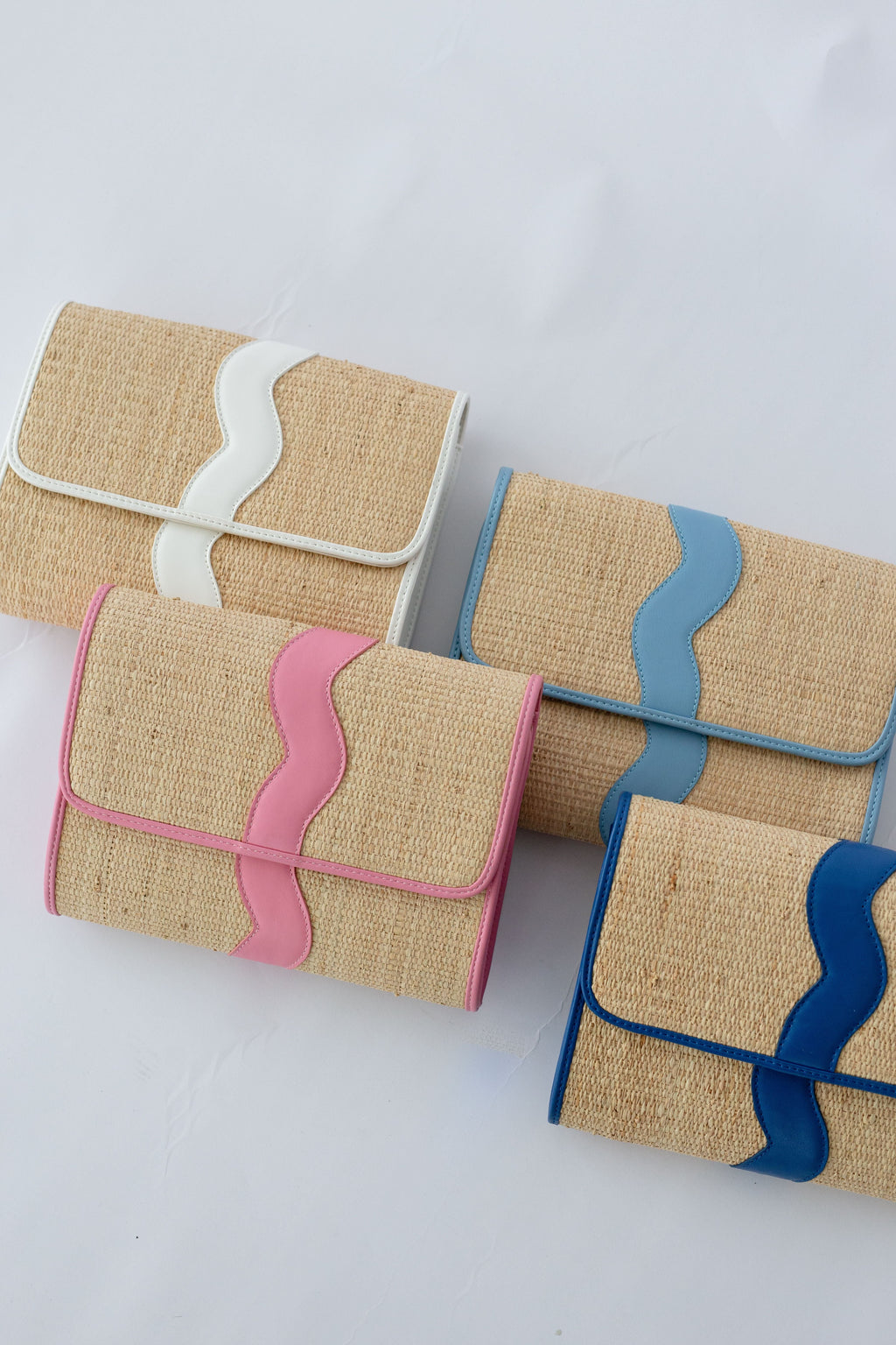 Allie Clutch - Rattan