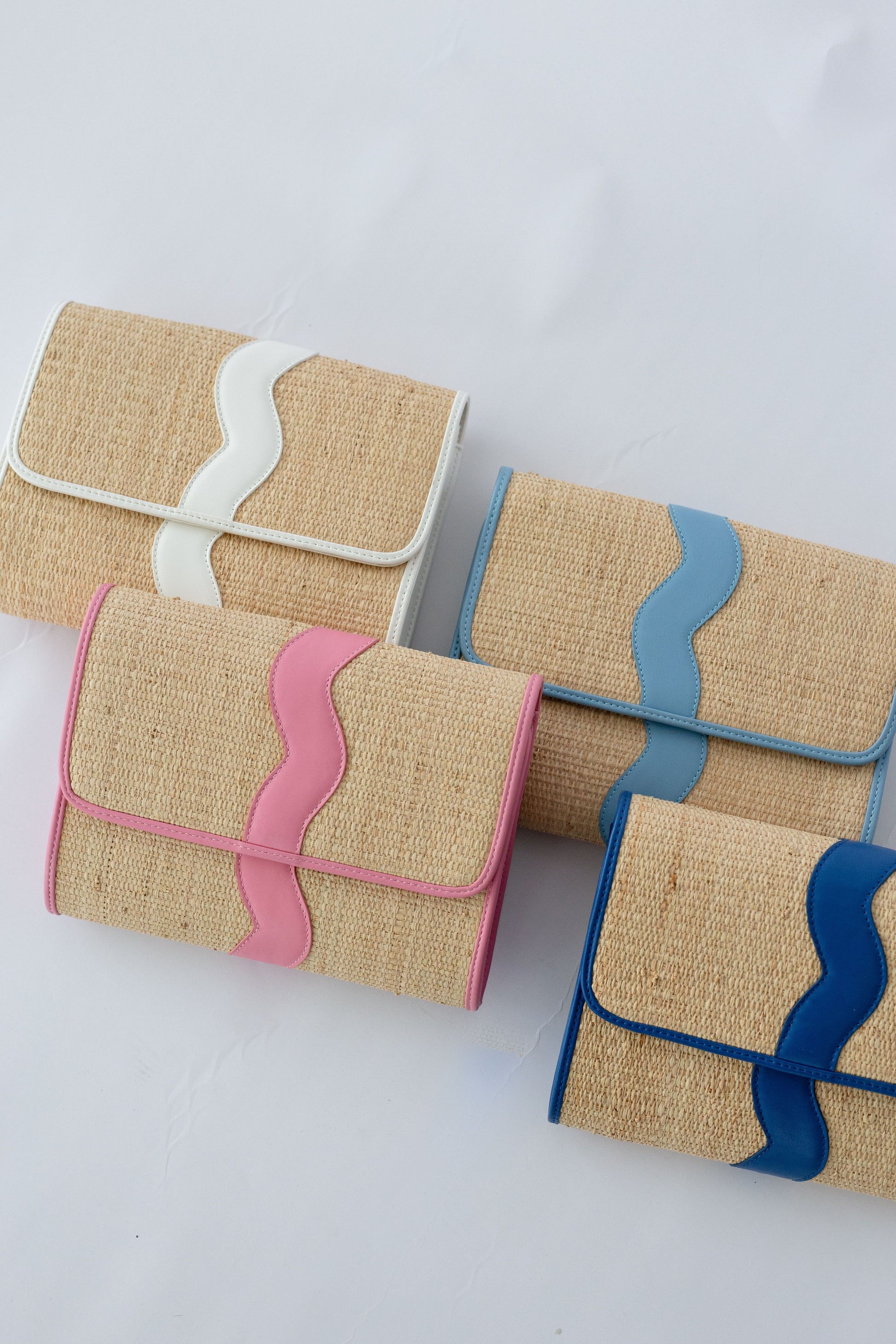 Allie Clutch - Rattan