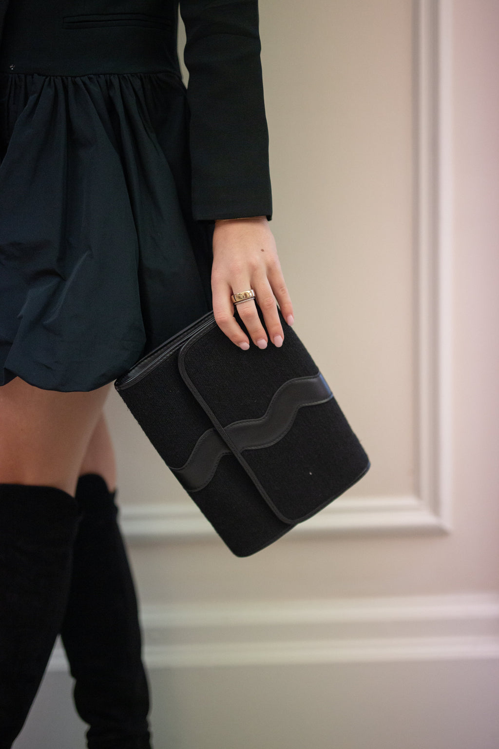 Allie Clutch - Tweed