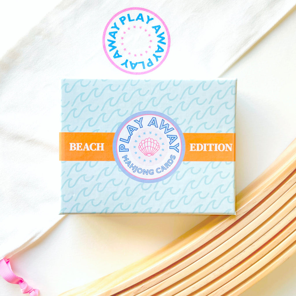 Play Away Mahjong Cards: Beach Edition