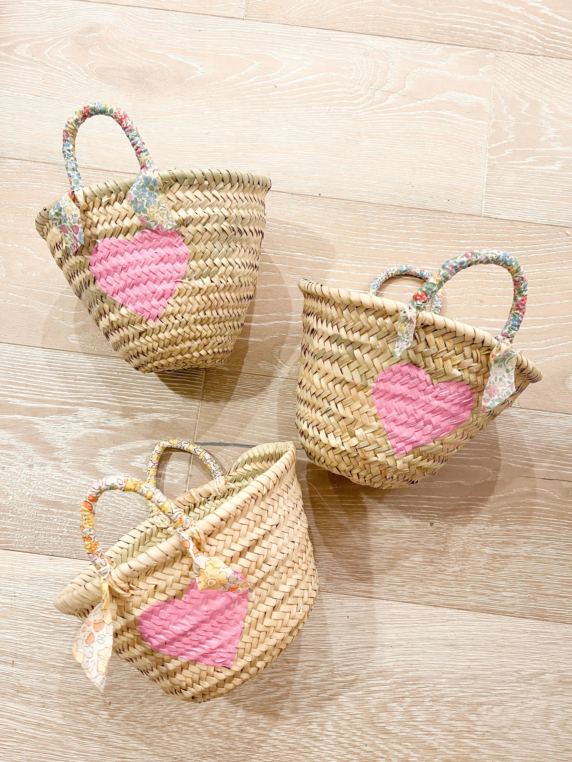 Painted Heart Mini Tote