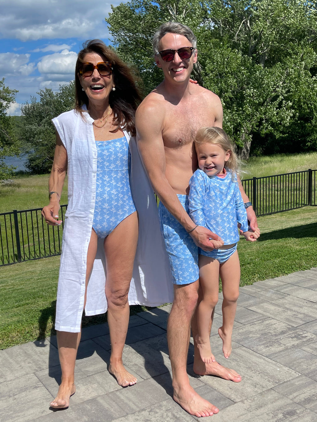 The Newport Trunks - Blue Rose Garden