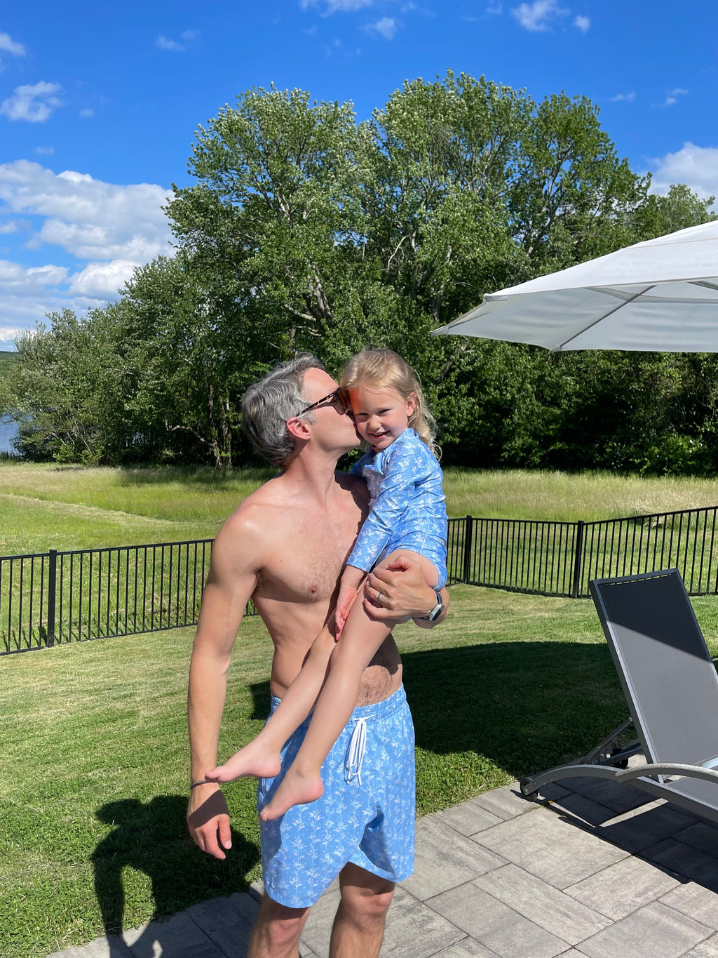 The Newport Trunks - Blue Rose Garden