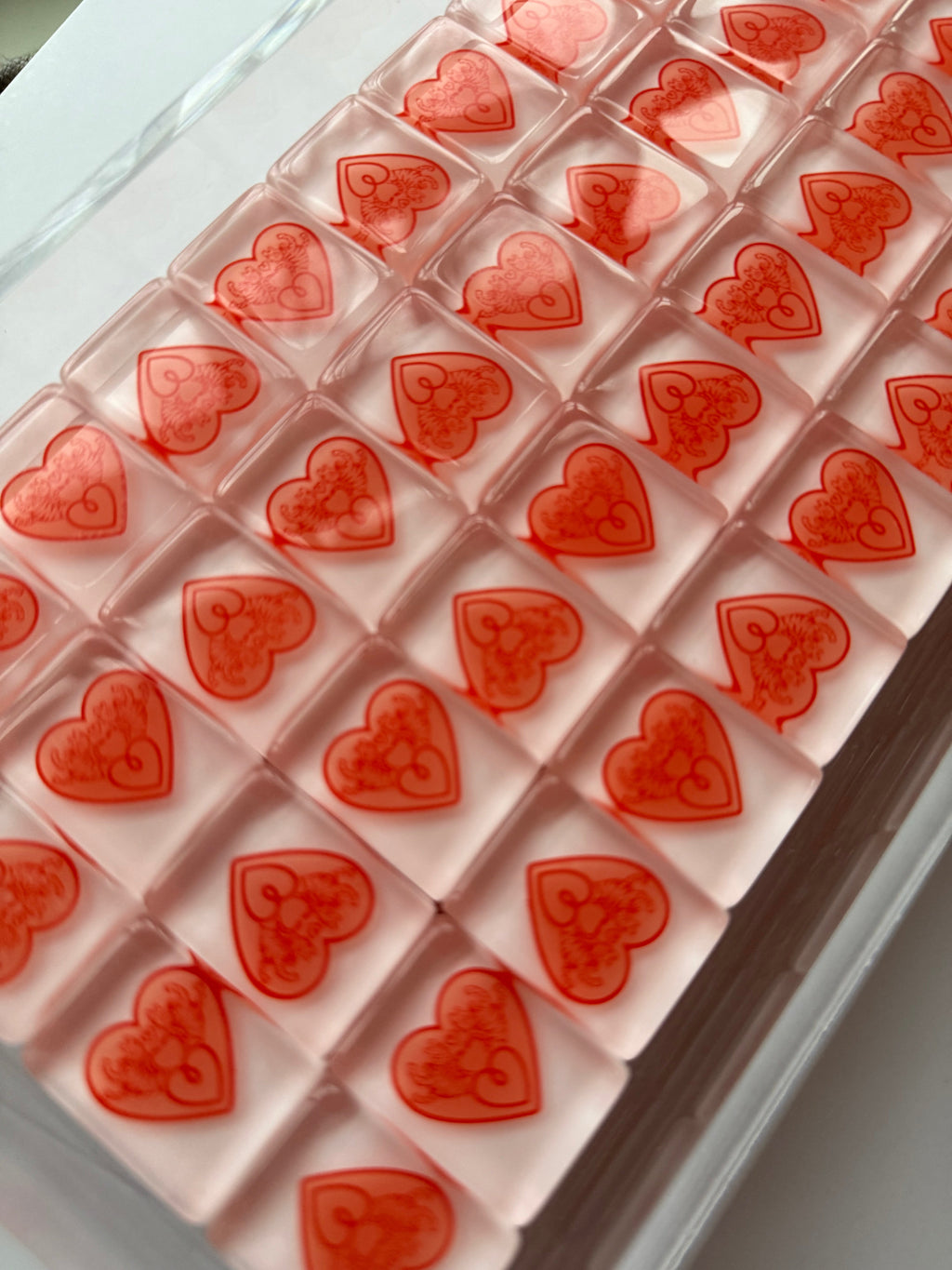 Classic American Mahjong Tile Set with Signature Heart Logo