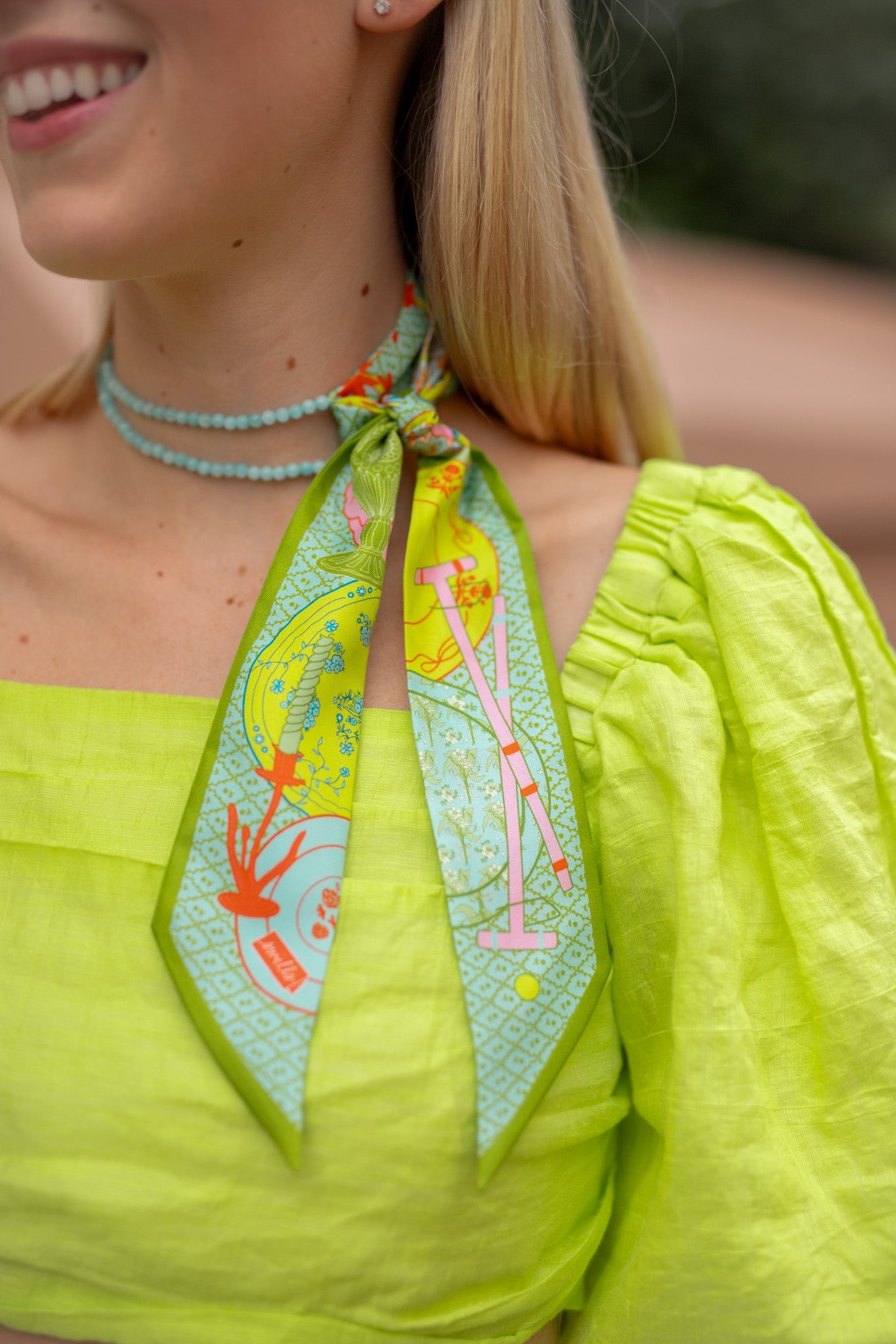 Tea Party Silk Ribbon