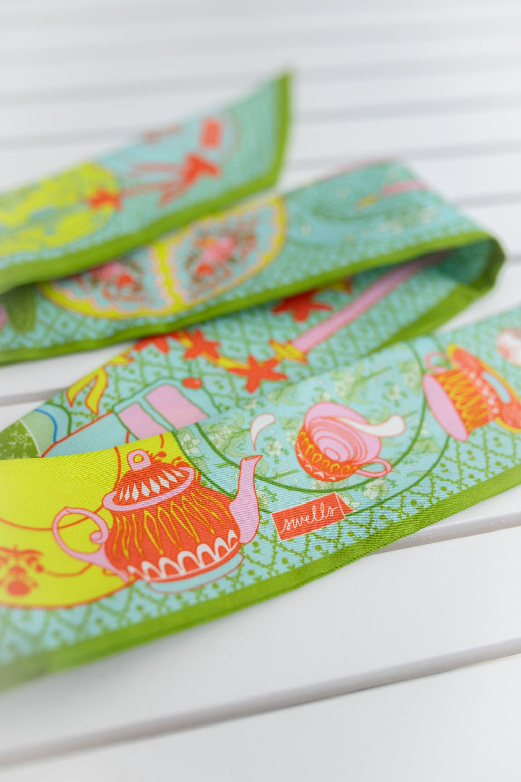 Tea Party Silk Ribbon