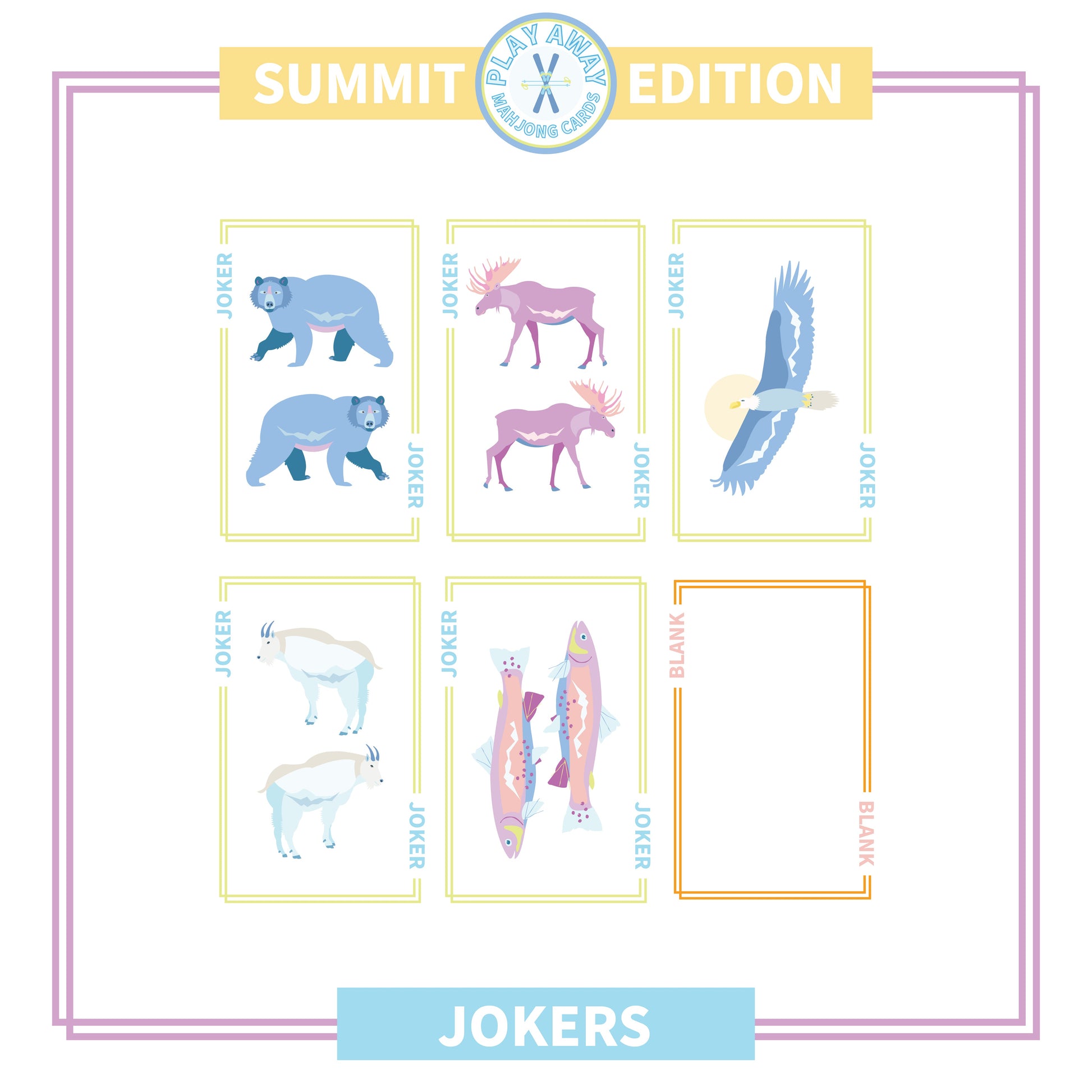 Play Away Mahjong Cards: Summit Edition