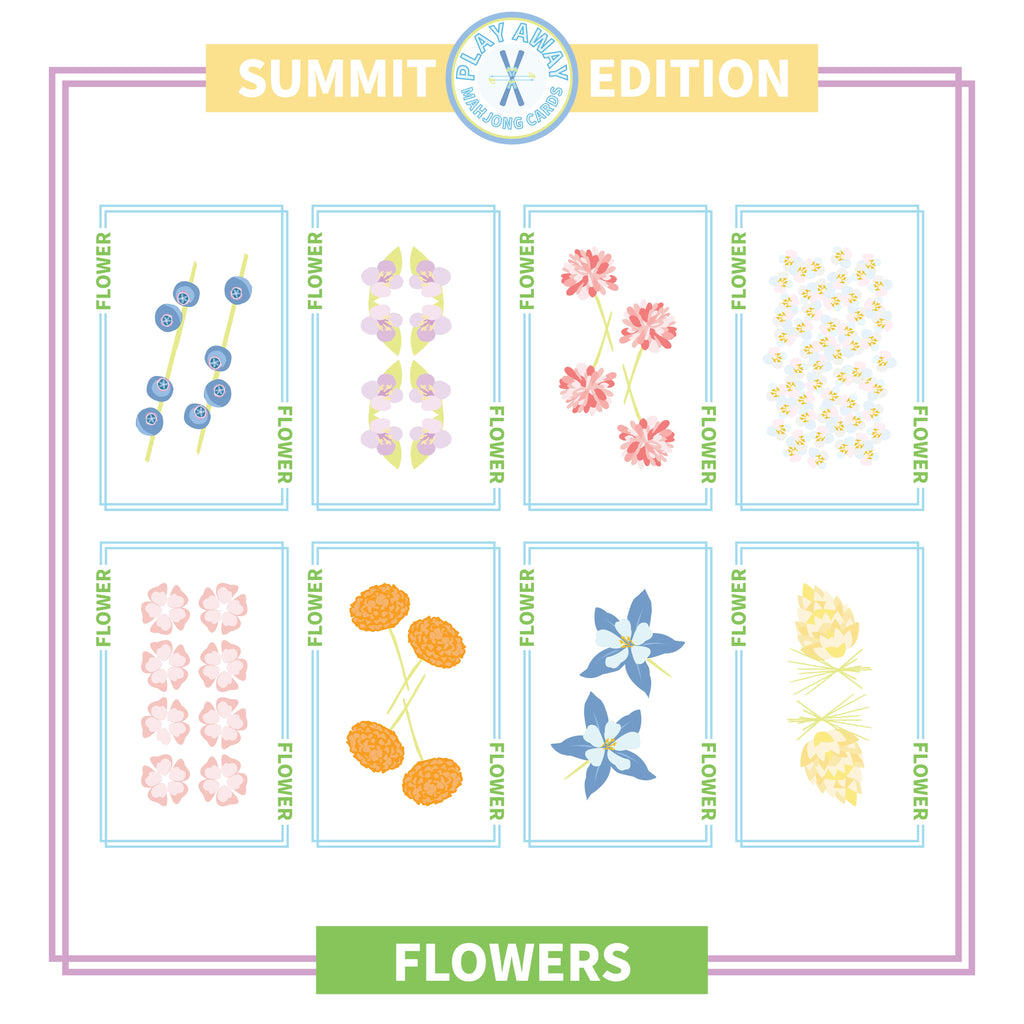 Play Away Mahjong Cards: Summit Edition