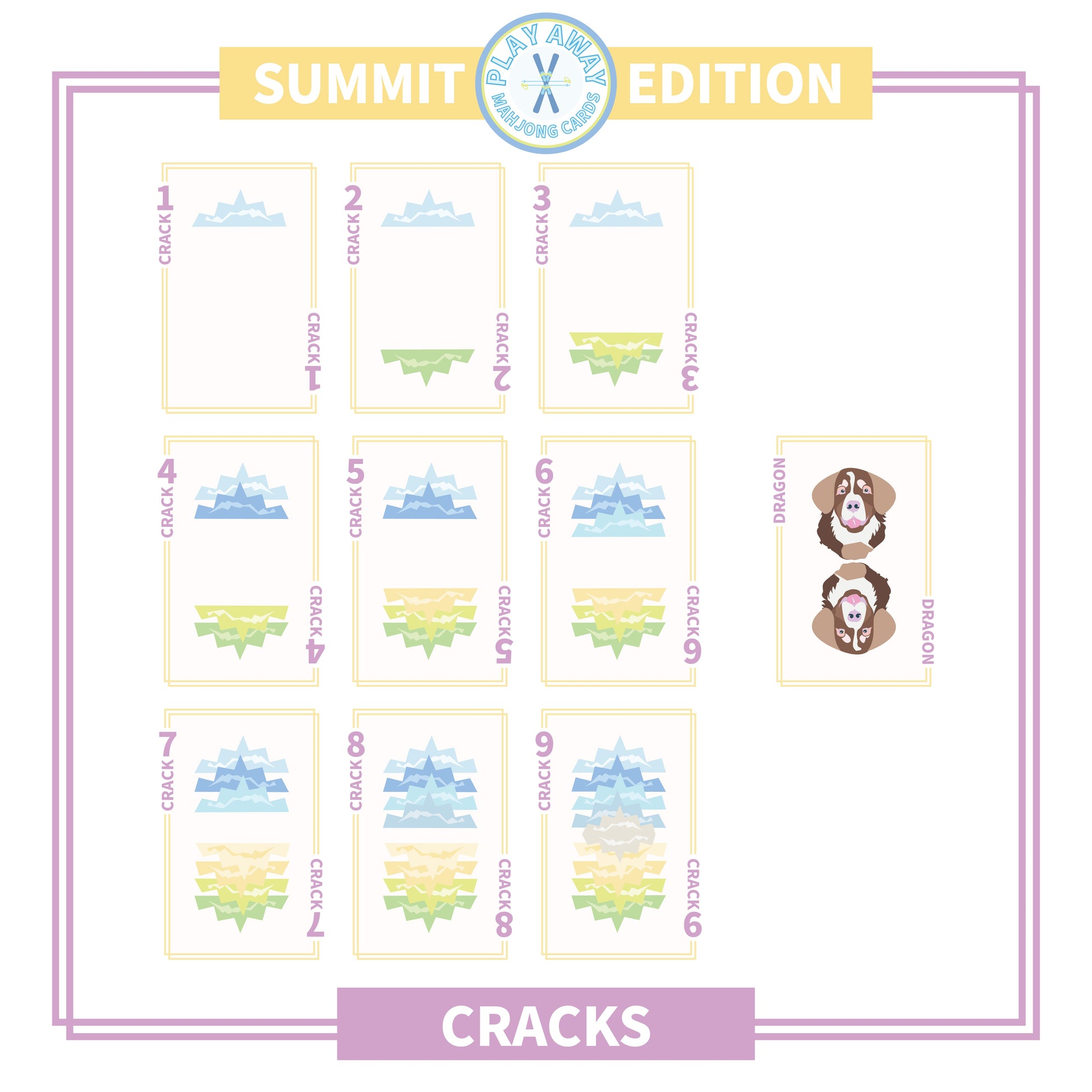 Play Away Mahjong Cards: Summit Edition