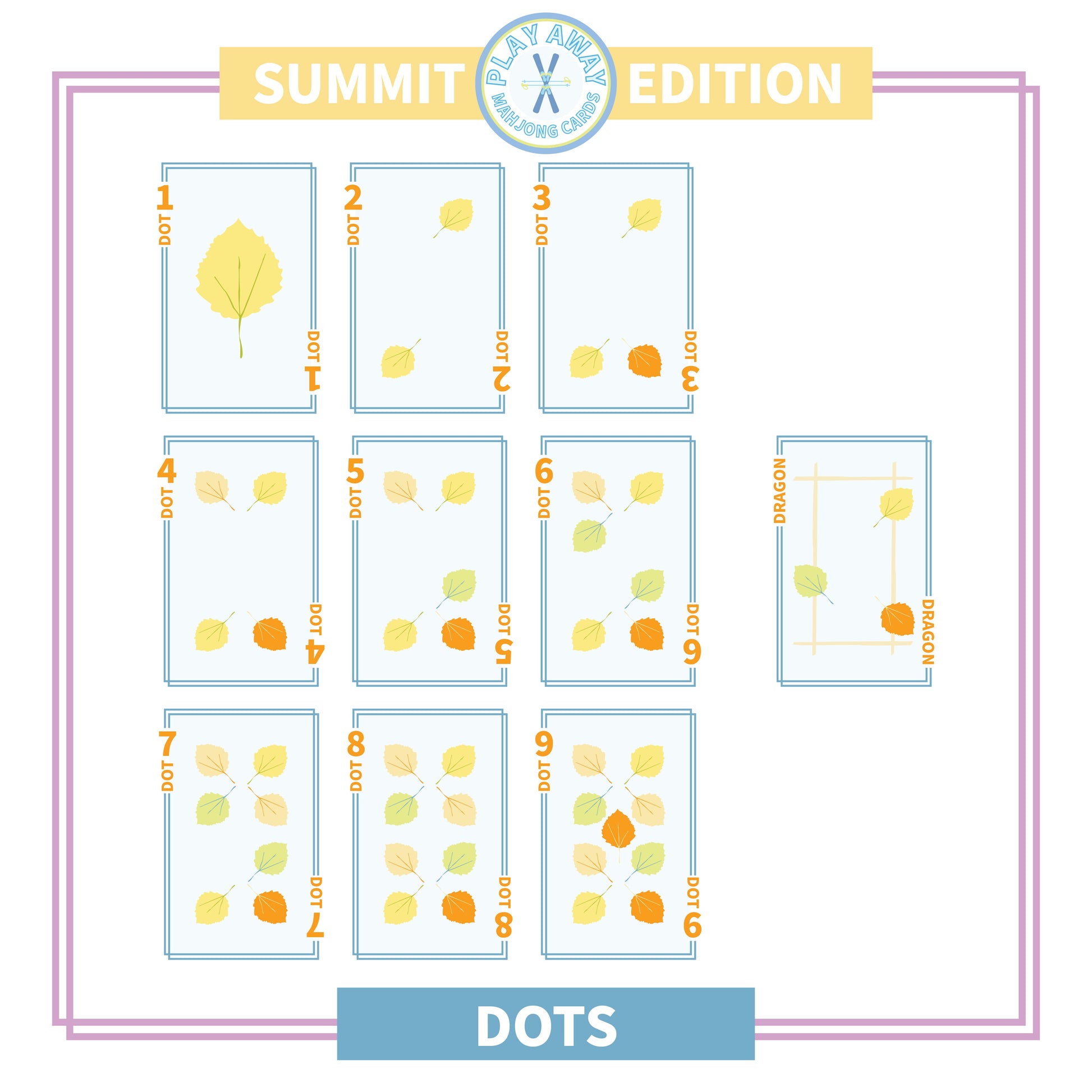 Play Away Mahjong Cards: Summit Edition