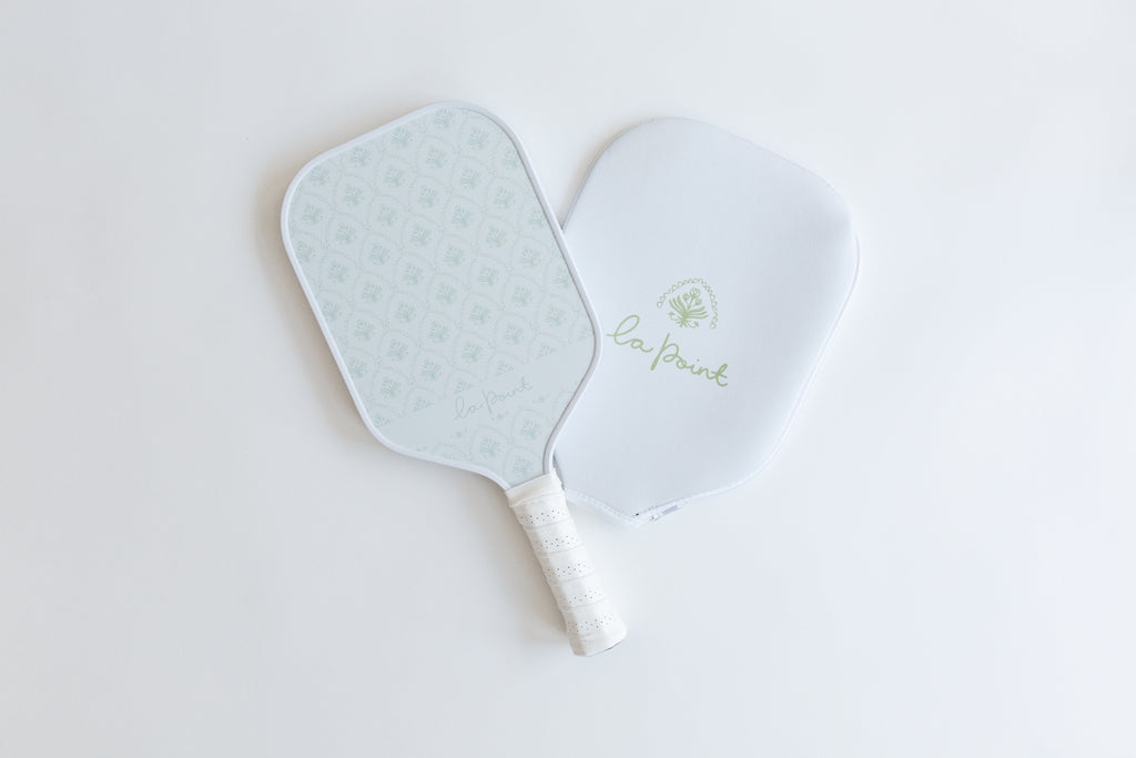 The Pretty Pro Pickleball Paddle - Sage Fan