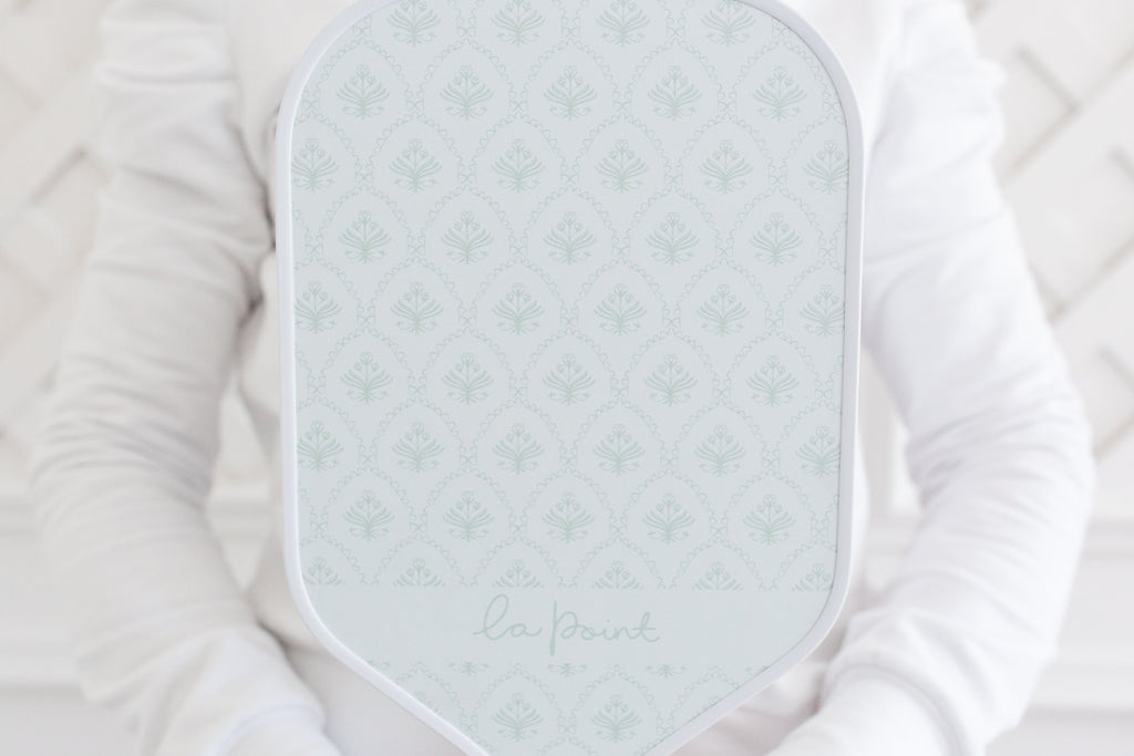 The Pretty Pro Pickleball Paddle - Sage Fan