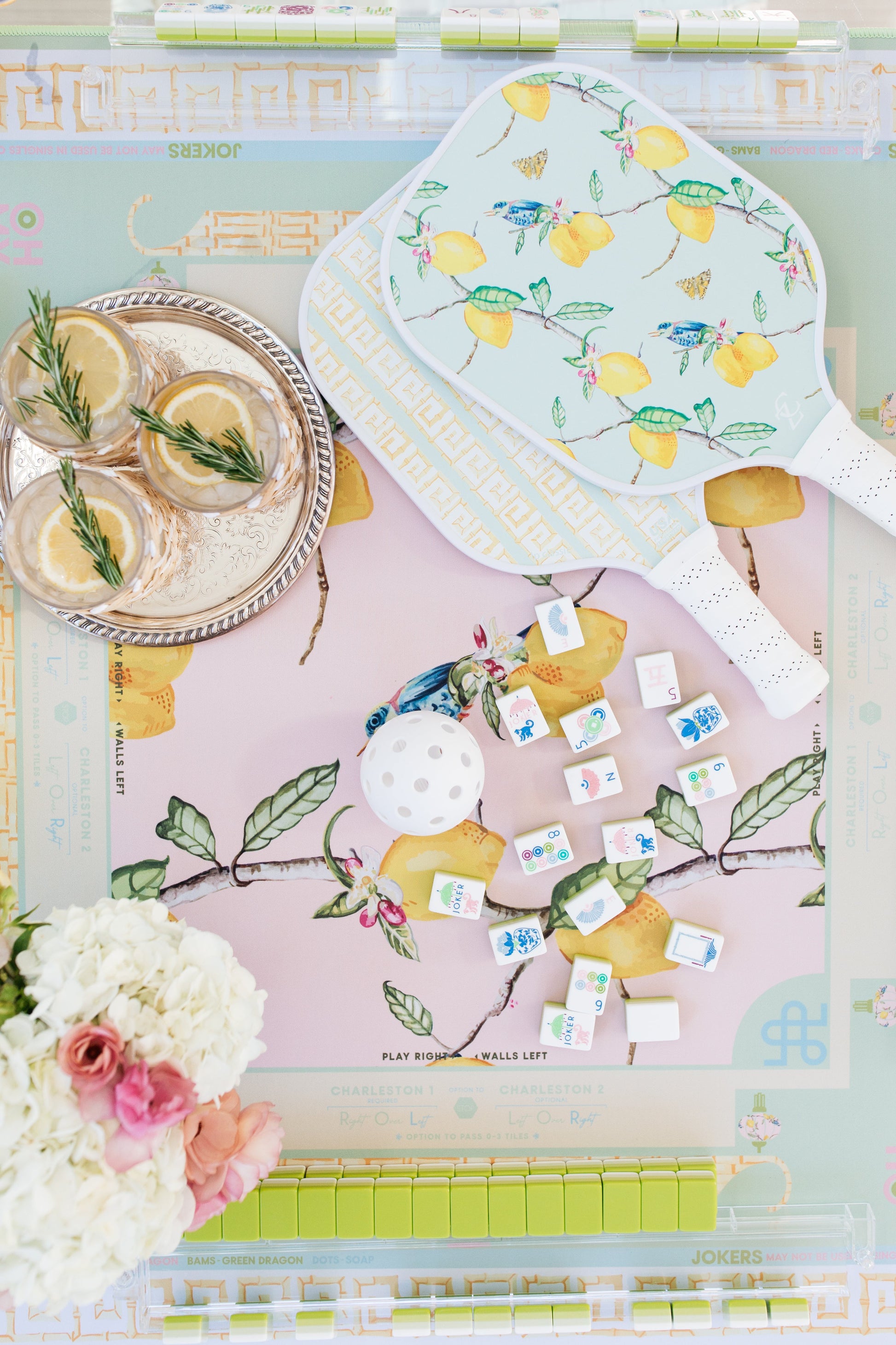 la point x Coco Zentner Citrus Songbird Pickleball Paddle