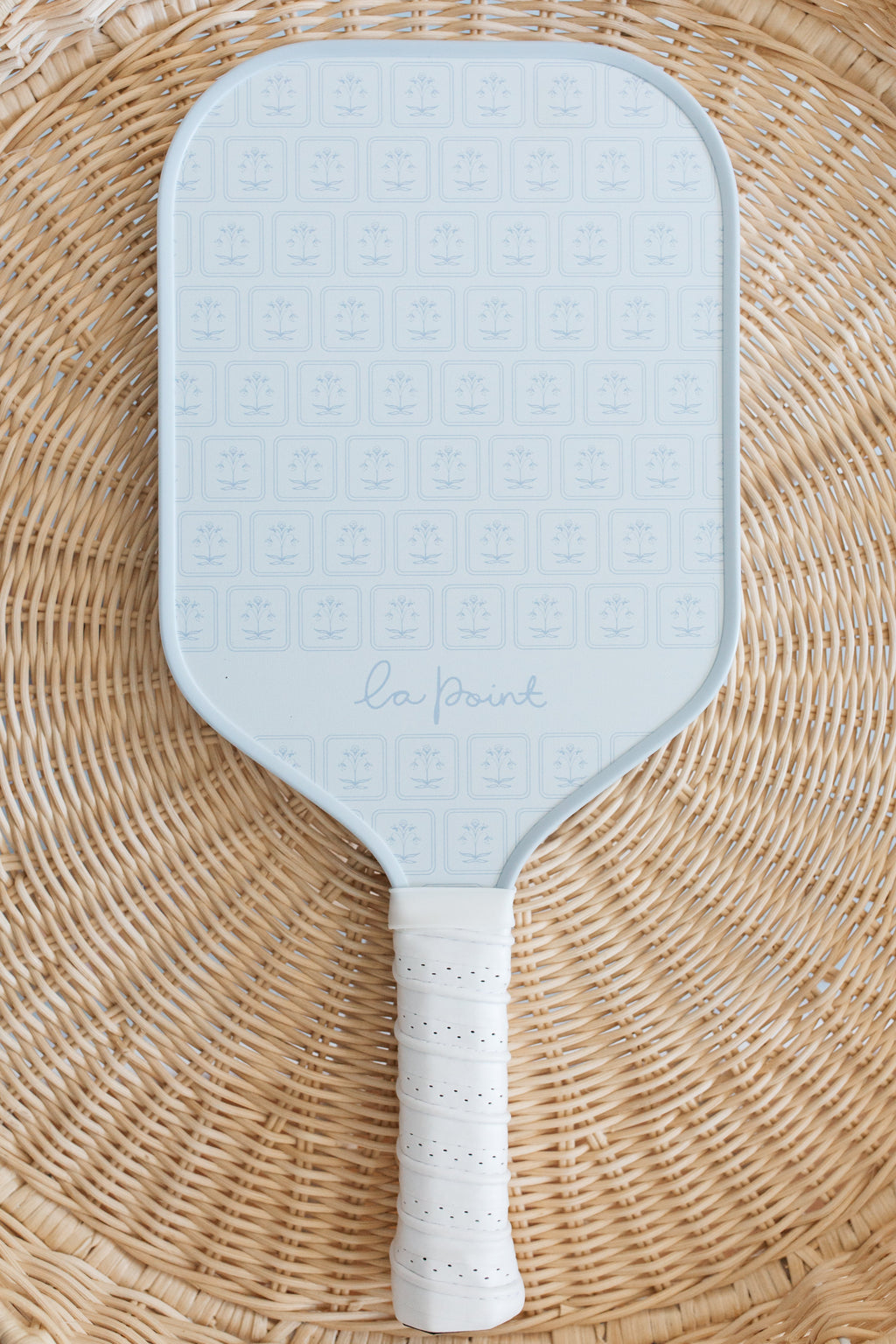 la point Pickleball Paddle - Pale Blue Blockprint
