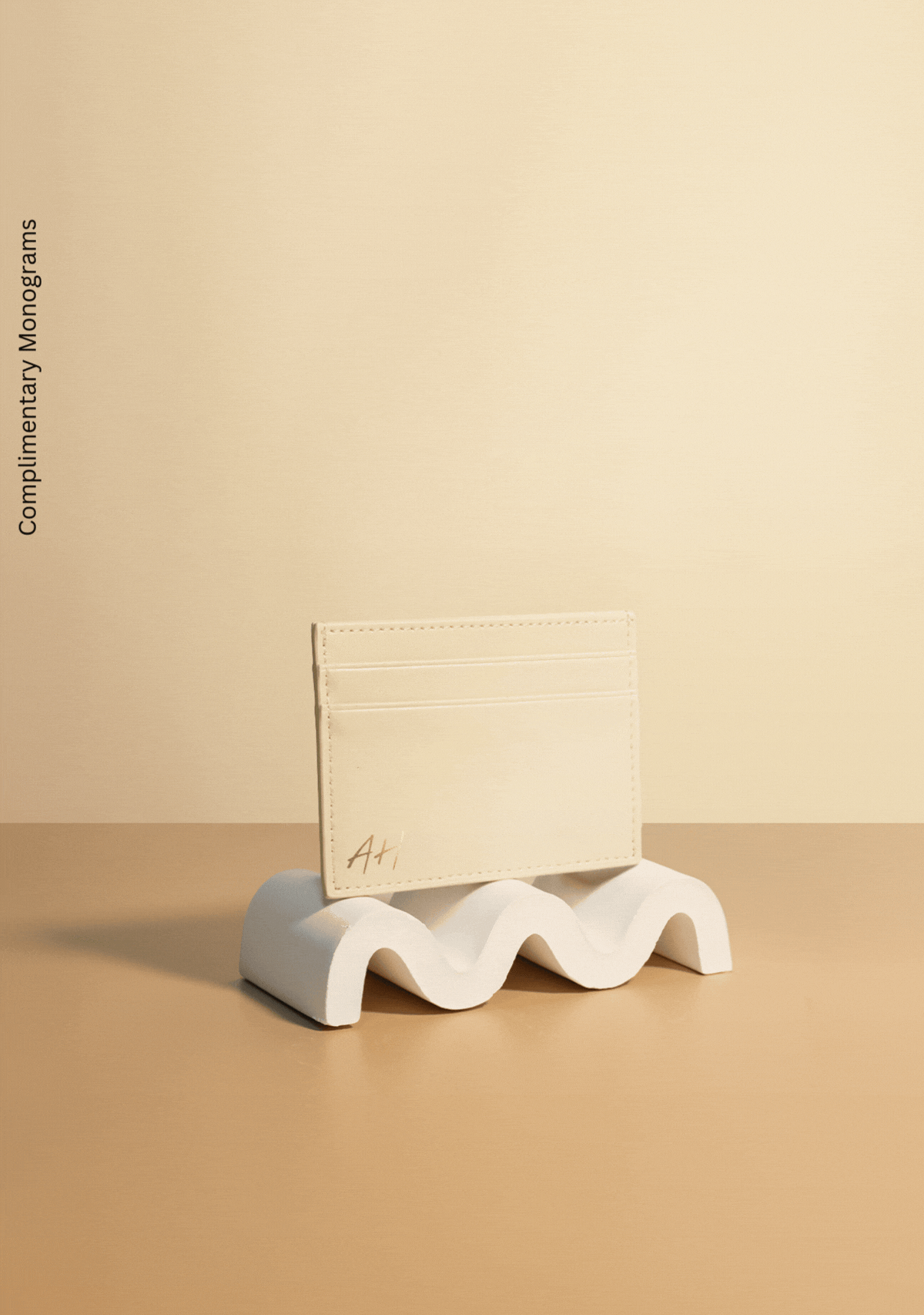 Blush Beige Cardholder | Bridal by Emily Mayne Studio x ALEPEL
