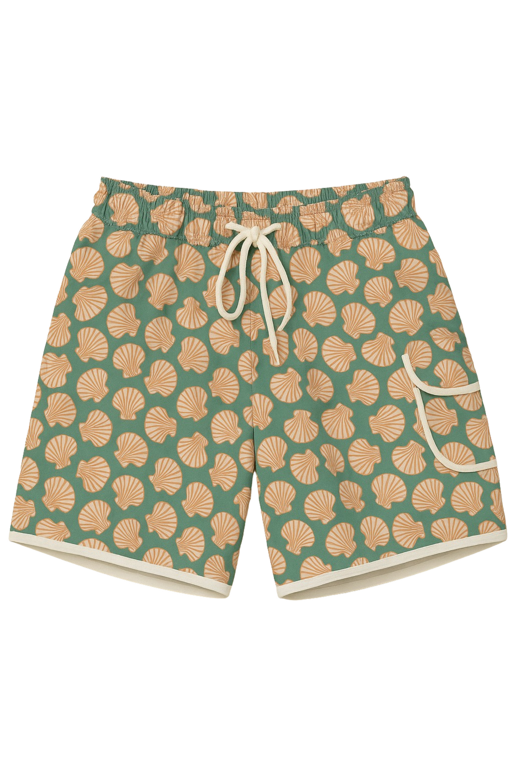 Little Pete Boys Trunks in Shell Chess