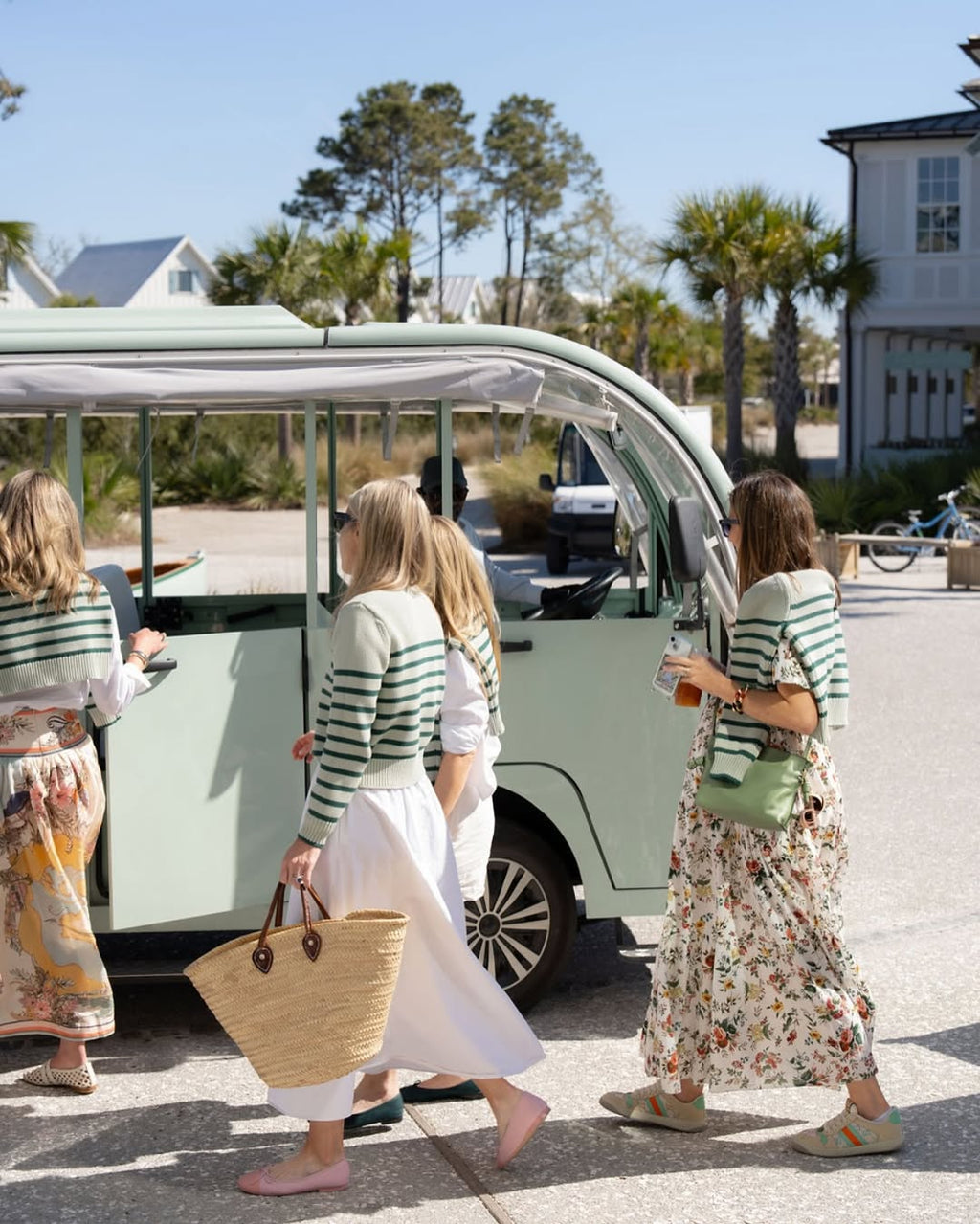 Saltwater Emerald Stripe Sweater