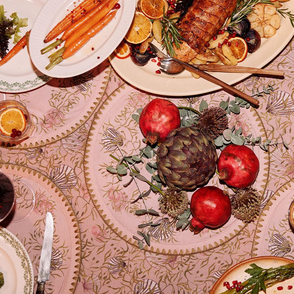 6 Round Placemats Mussels from Brussels