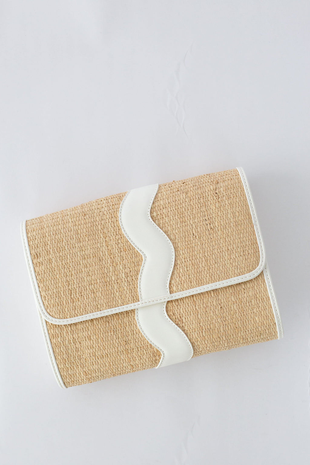 Allie Clutch - Rattan