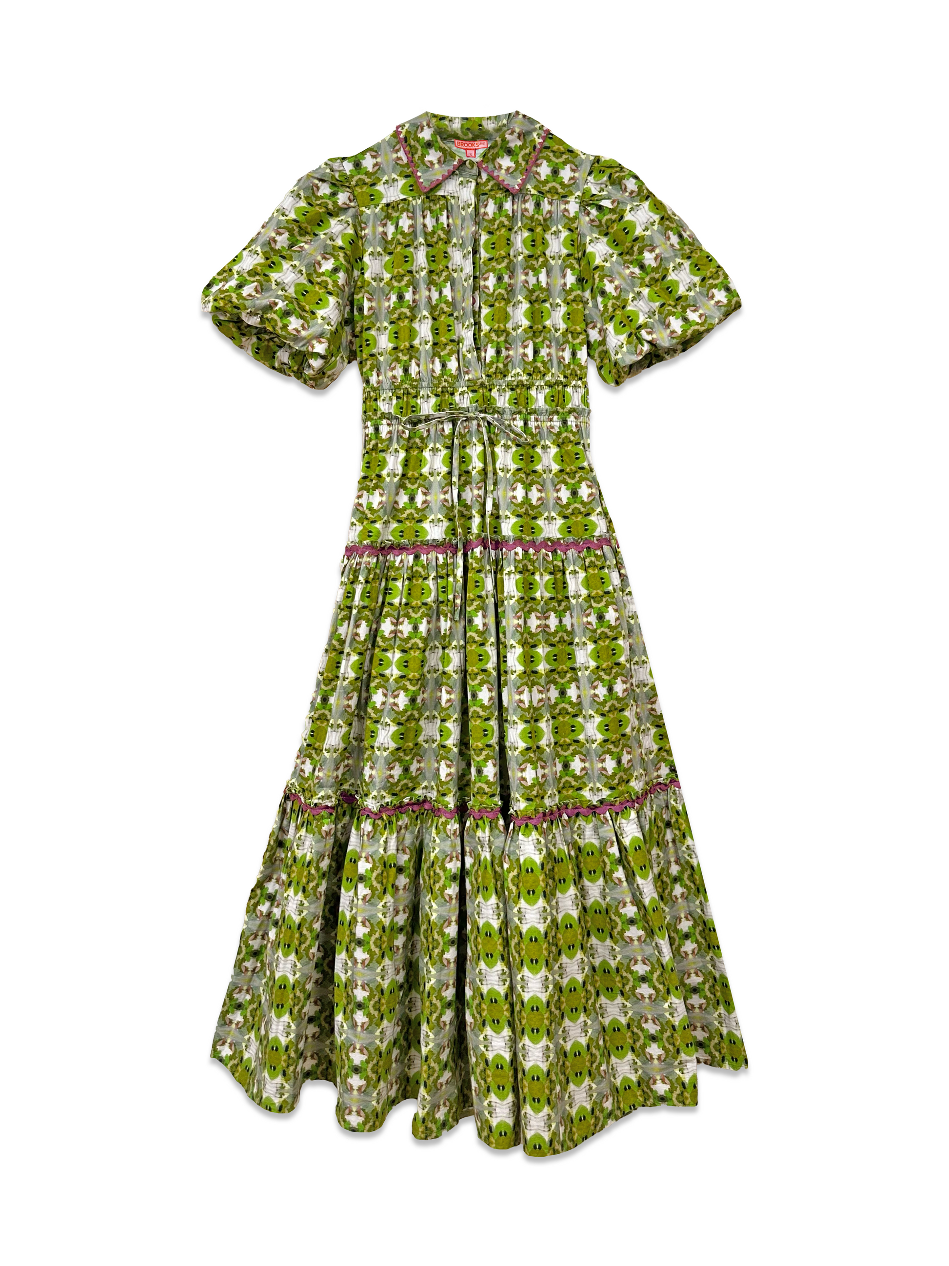 Banyan Puff Sleeve Dress - Camo