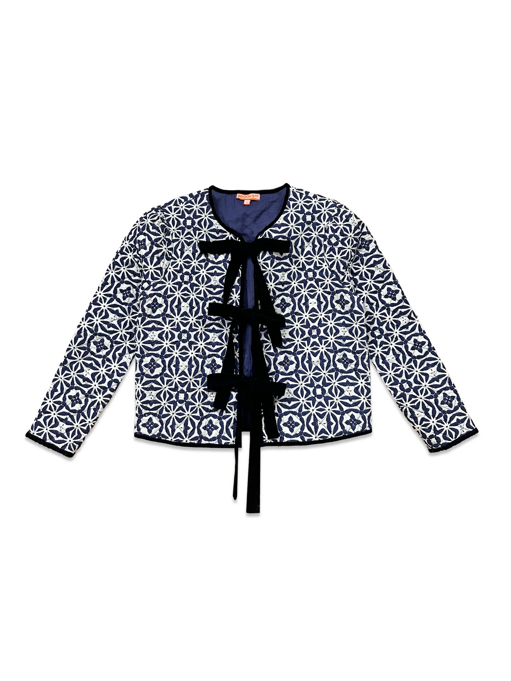 Quilted Rosy Jacket - Midnight Sky