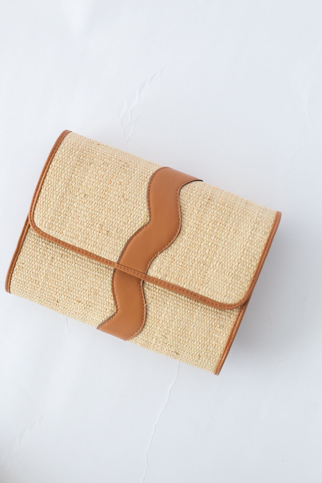 Allie Clutch - Rattan