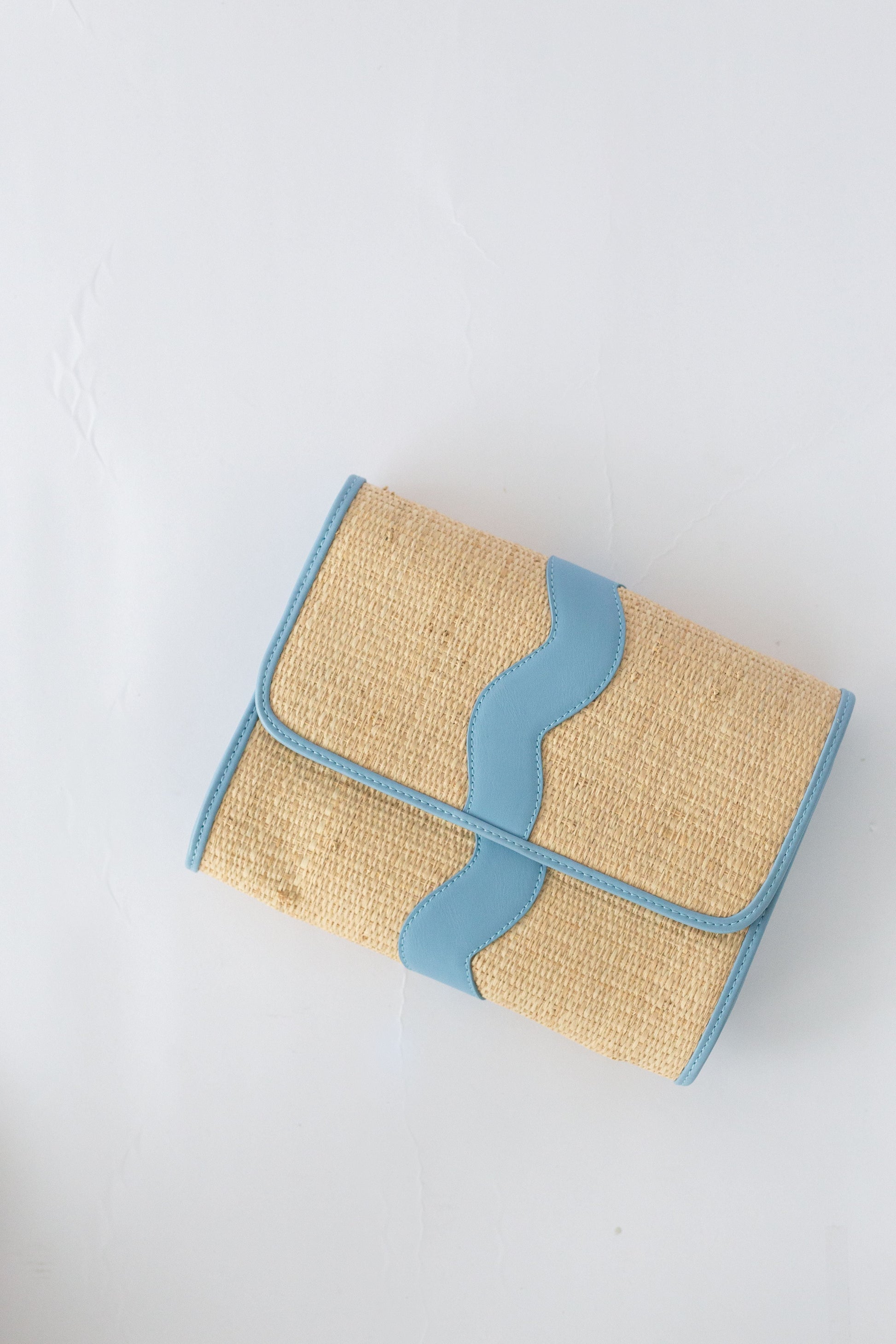 Allie Clutch - Rattan